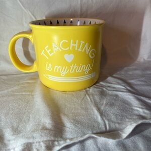 Sheffield Home "Teaching Is My Thing" oversized ceramic mug